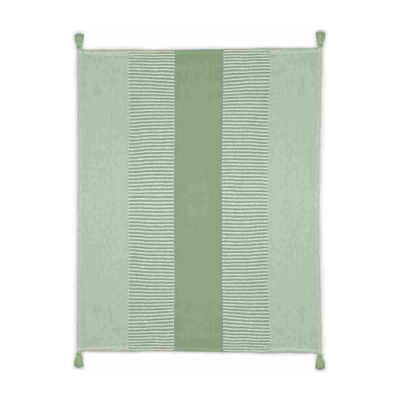 LR Home Riley Stripe Washable Throw