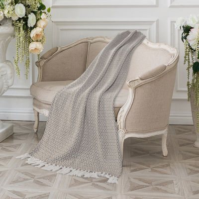 Lr Home Ravy Diamond Washable Reversible Throw