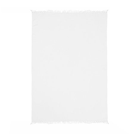 Lr Home Sunty Solid Throw, One Size, White