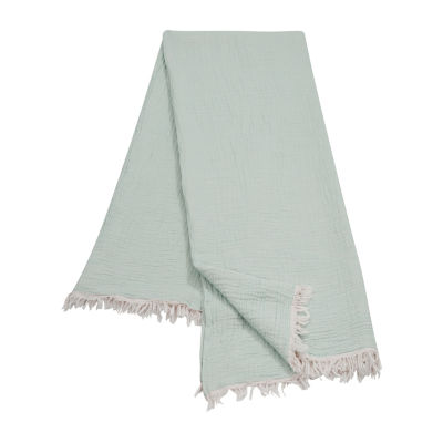 Lr Home Sunty Solid Washable Throw
