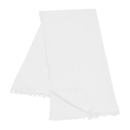 Lr Home Sunty Solid Throw, One Size, White