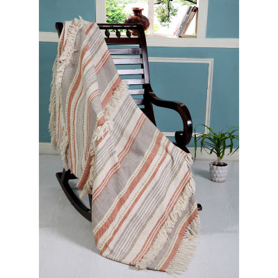 Lr Home Sarra Stripe Washable Throw