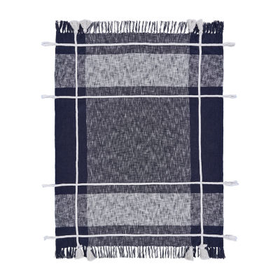 Lr Home Nathan Checked Washable Throw