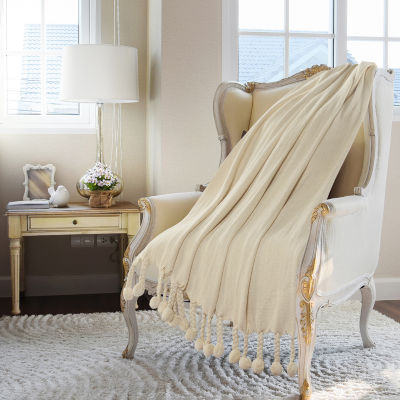 Lr Home Andrew Chevron Washable Reversible Throw