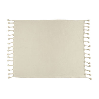 Lr Home Andrew Chevron Washable Reversible Throw