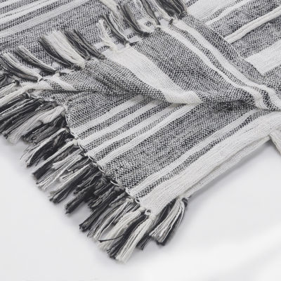 Lr Home Cameron Stripe Washable Throw