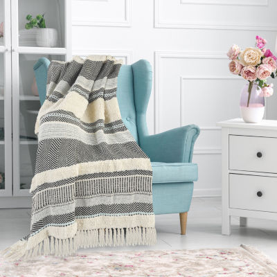 Lr Home Eli Farmhouse Washable Throw