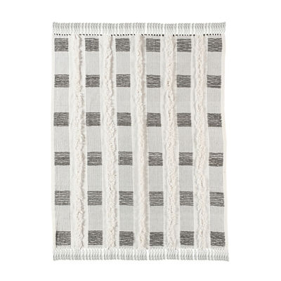 Lr Home Wesley Checked Washable Throw