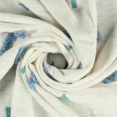 Lr Home Ian Geometric Washable Throw