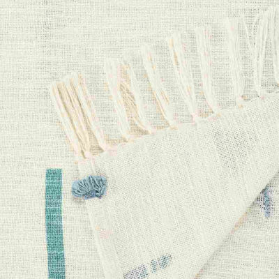 Lr Home Ian Geometric Washable Throw