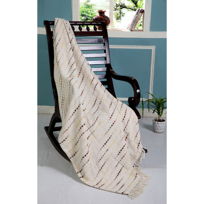 Lr Home Tony Stripe Reversible Throw