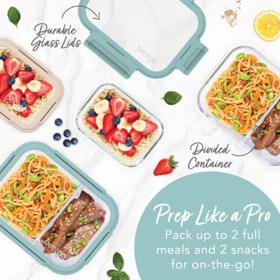 Bentgo 8-pc. Glass Meal Prep Set