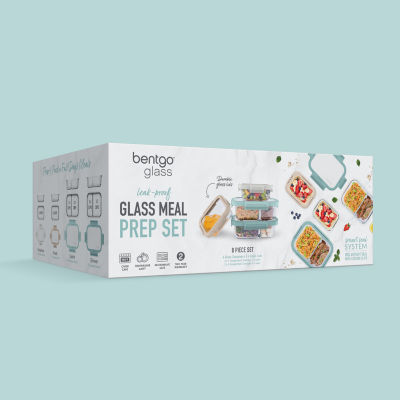 Bentgo 8-pc. Glass Meal Prep Set