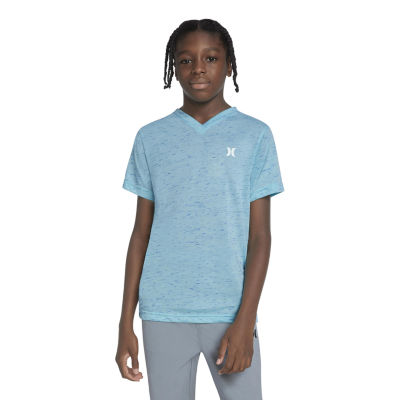 Hurley Big Boys V Neck Short Sleeve T-Shirt