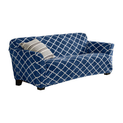Linery Stretch Velvet Plush Sofa Slipcover