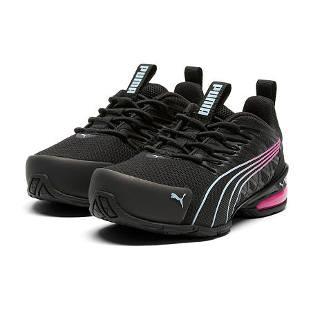 PUMA Voltaic Evo Fade Little Girls Running Shoes, 12 Medium, Black