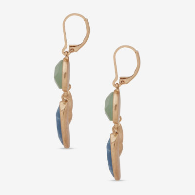 a.n.a Gold Tone Drop Earrings