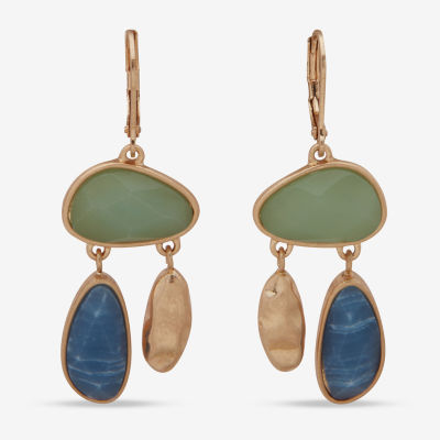 a.n.a Gold Tone Drop Earrings