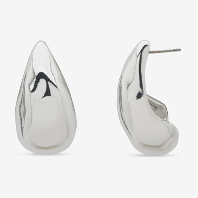 Worthington Silver Tone Drop Earrings