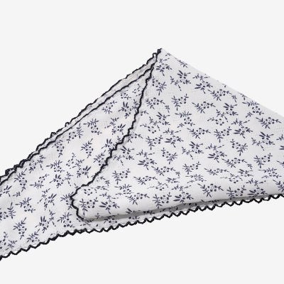 Arizona White & Blue Floral Hair Scarf