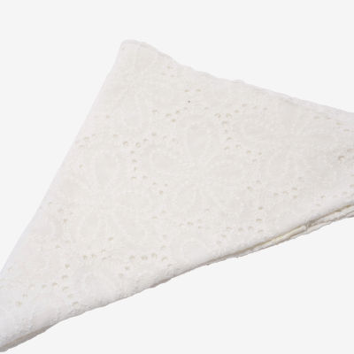 Arizona White Eyelet Hair Scarf
