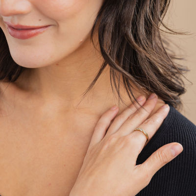 1/4 CT.T.W. Natural Diamond 10K Gold Anniversary Wedding Band