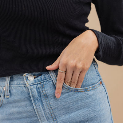 1/4 CT.T.W. Natural Diamond 10K Gold Anniversary Wedding Band