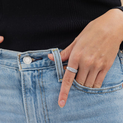 1 CT.T.W. Natural Diamond 14K Gold Anniversary Band