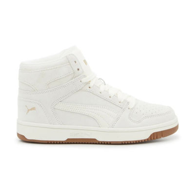PUMA Rebound Layup Pearl Womens Basketball Shoes