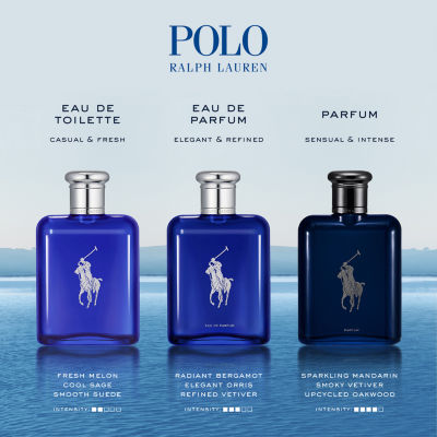 【アニアー】ラルフローレン 40ml 2個セット Ralph Lauren Polo Blue Parfum 2-Pc Gift Set ($225 Value), Color