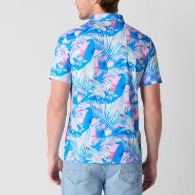 St. John's Bay Performance Mens Classic Fit Short Sleeve Polo Shirt