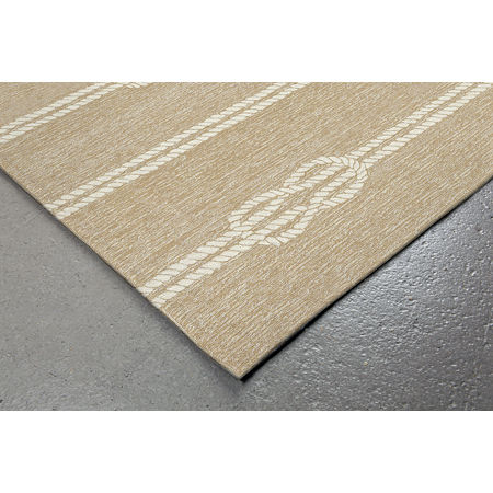 Liora Manne Capri Ropes Indoor/Outdoor Runner Rug, One Size, White