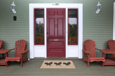 Liora Manne Frontporch Roosters Indoor/Outdoor Runner Rug