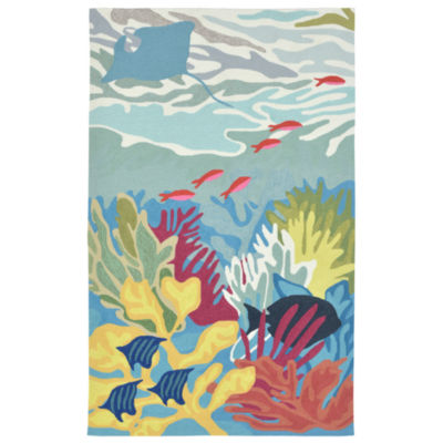 Liora Manne Ravella Ocean View Indoor/Outdoor Rug