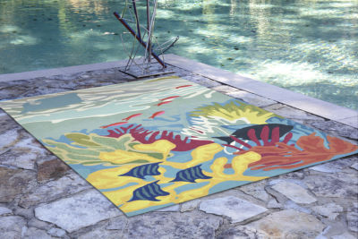 Liora Manne Ravella Ocean View Indoor/Outdoor Rug