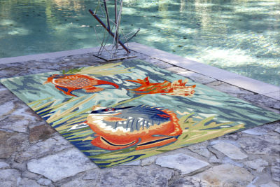 Liora Manne Ravella Tropical Fish Indoor/Outdoor Rug