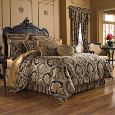 Five Queens Court Reilly 4-pc. Jacquard Comforter Set