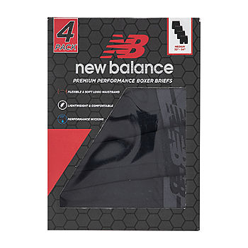 New Balance Mens 4 Pack Boxer Briefs
