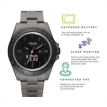Samsung Galaxy 46mm Compatible Mens Black Watch Band Gp-R600breecai -  JCPenney