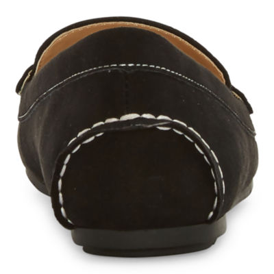 Liz Claiborne Antonia Womens Round Closed Toe Loafers