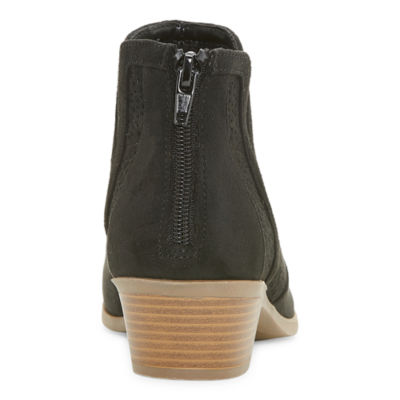 a.n.a Womens Lakewood Block Heel Booties