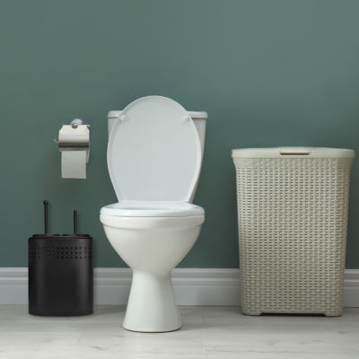 Blue Donuts Toilet Bowl Brush