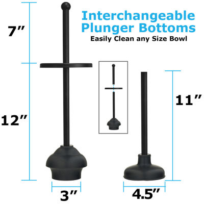 Blue Donuts Toilet Bowl Brush