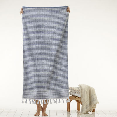 Saturday Knight Longborough Geometric Bath Towel
