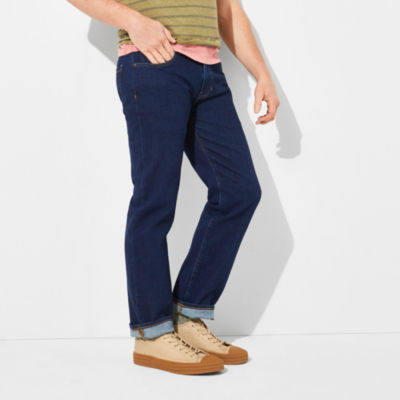 mutual weave Mens Straight Leg Relaxed Fit Jean