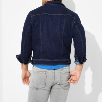 mutual weave Stretch Mens Denim Jacket