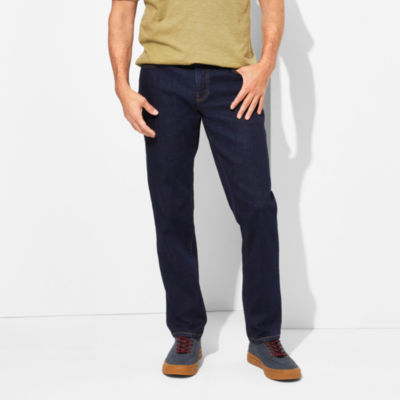 mutual weave Mens Stretch Fabric Tapered Leg Athletic Fit Jean