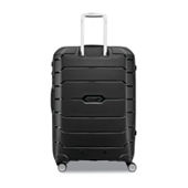 LIZ CLAIBORNE Large Cosmetic Bag Luggage Case Logo Jacquard 
