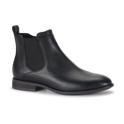Frye and Co. Mens Michael Flat Heel Chelsea Boots, Color: Black - JCPenney