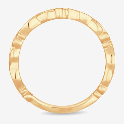 Diamond-Accent Wedding Band 10K or 14K Gold